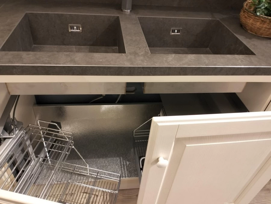 Cucina lineare Scavolini Baltimora Telaio Legno