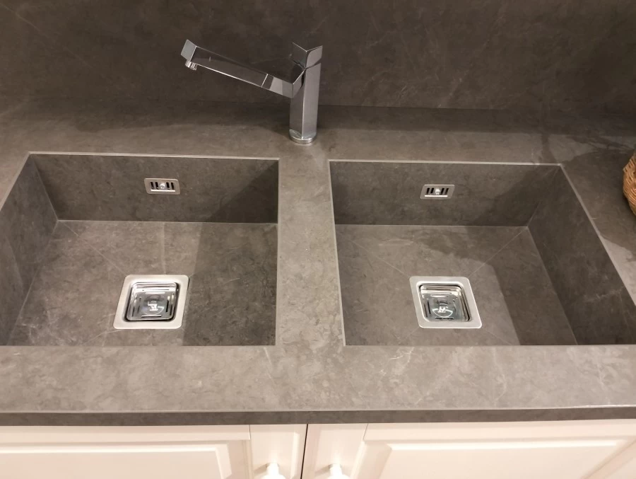 Cucina lineare Scavolini Baltimora Telaio Legno