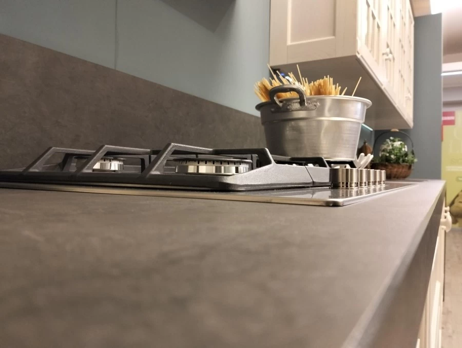 Cucina lineare Scavolini Baltimora Telaio Legno
