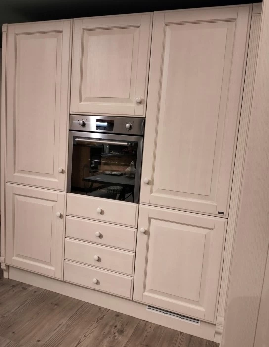 Cucina lineare Scavolini Baltimora Telaio Legno
