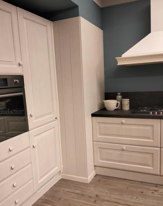 Cucina lineare Scavolini Baltimora Telaio Legno