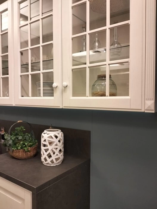 Cucina lineare Scavolini Baltimora Telaio Legno