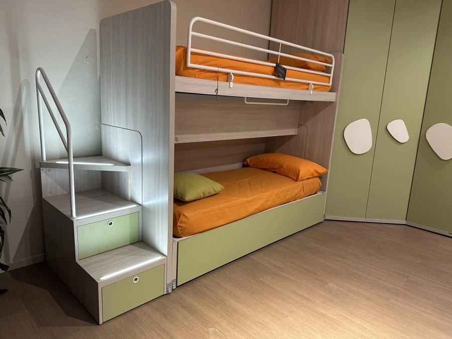 Cameretta a castello Doimo Cityline QIK LIGHT