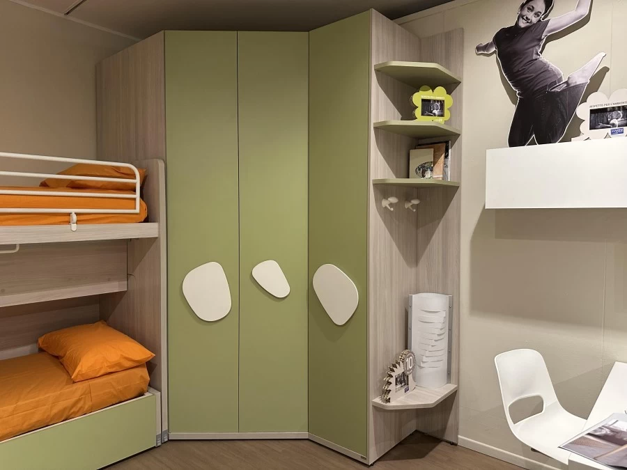Cameretta a castello Doimo Cityline QIK LIGHT
