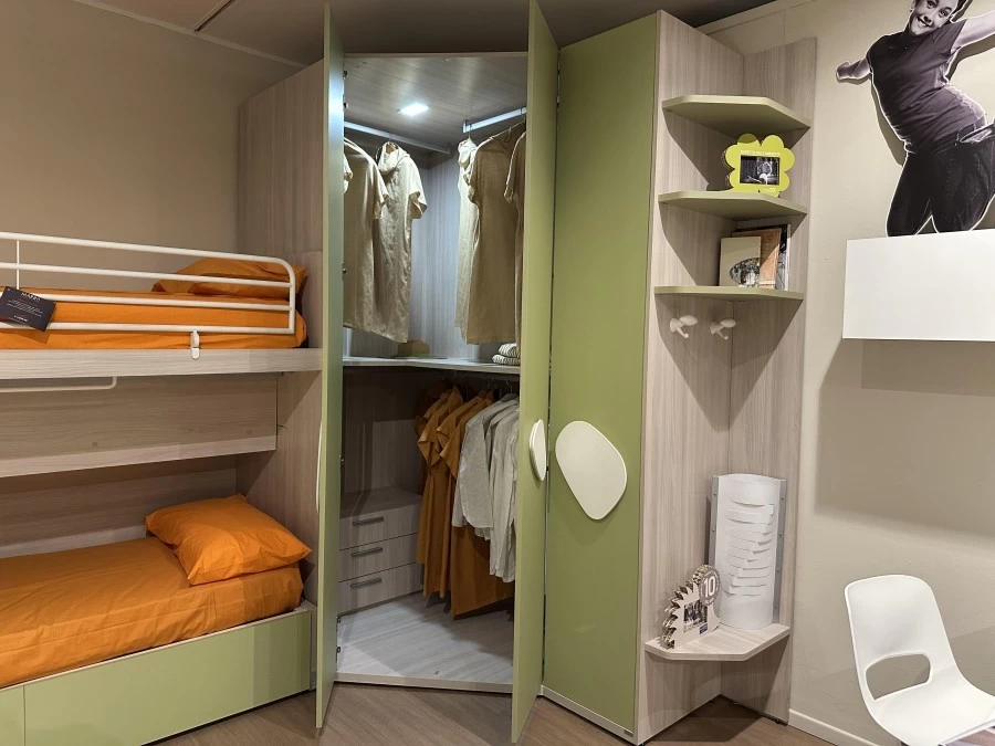 Cameretta a castello Doimo Cityline QIK LIGHT