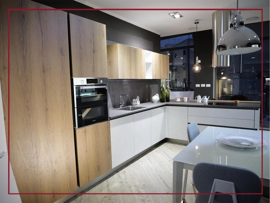 Cucina con penisola Arredo3 KALì CALCE