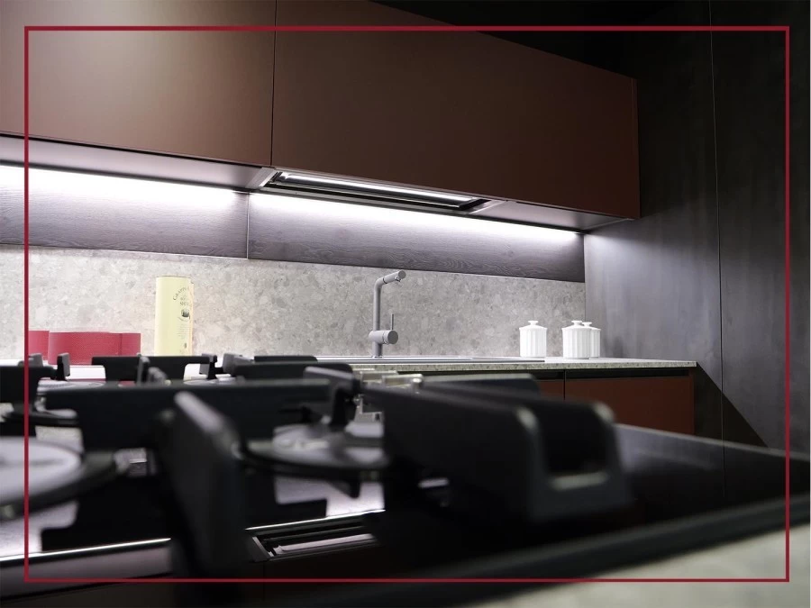 Cucina con penisola Arredo3 KALì QUADRA