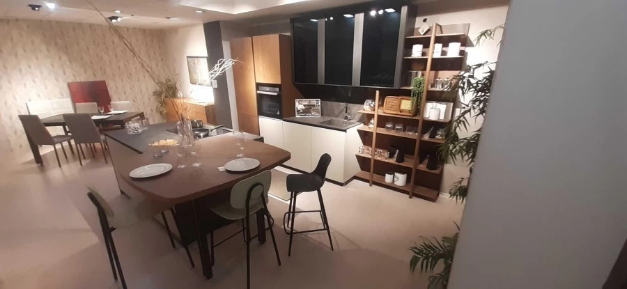 Cucina con Isola Stosa Cucine NATURAL