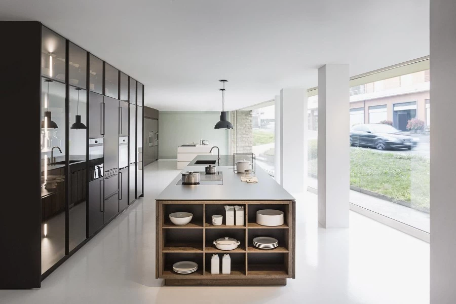 Cucina con Isola Camagni Cucine TRE-D