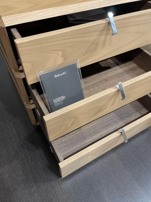 Molteni&C. Teorema Walnut 3 drawers