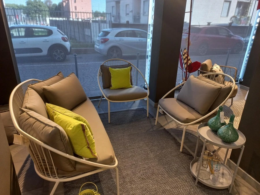 Divano da giardino Vermobil Aria bianco