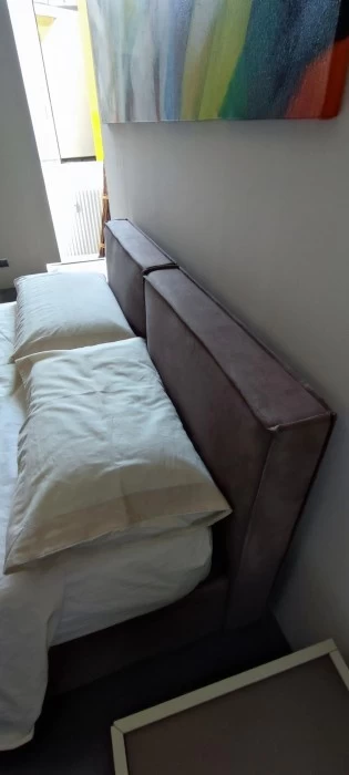 Letto matrimoniale con contenitore Ergogreen JASMINE