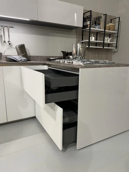 Cucina con penisola Gentili Cucine TIME