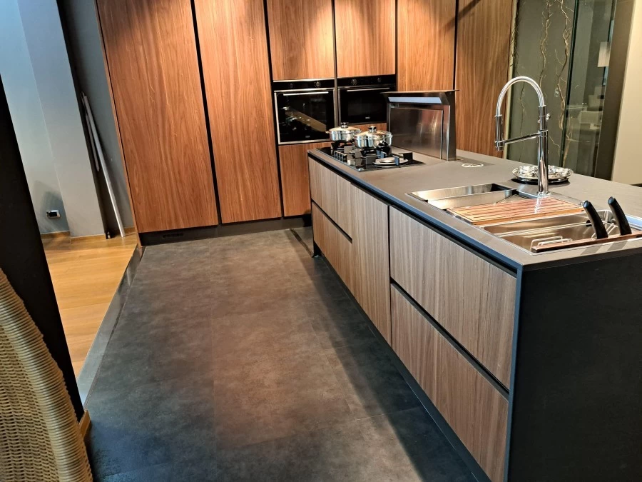 Cucina con Isola Old Line Alfa