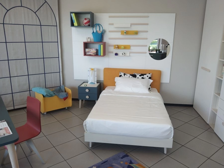 Cameretta letto singolo Febal Casa Momenti One