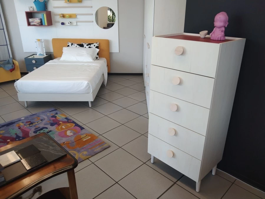 Cameretta letto singolo Febal Casa Momenti One
