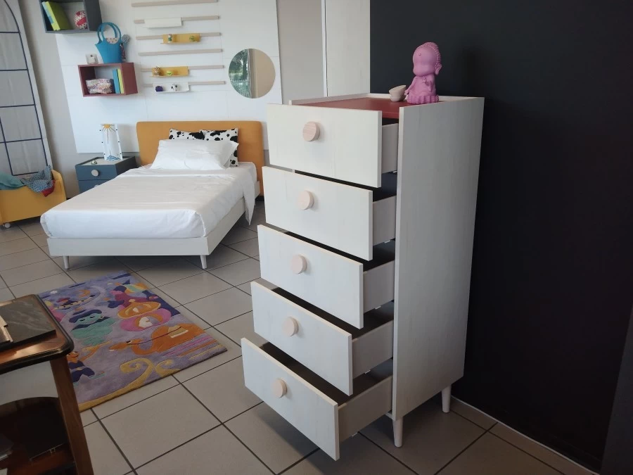 Cameretta letto singolo Febal Casa Momenti One
