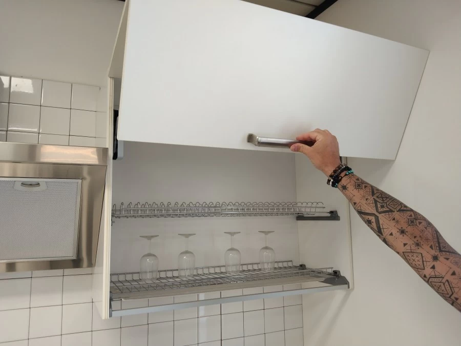 Cucina lineare Mia Alba