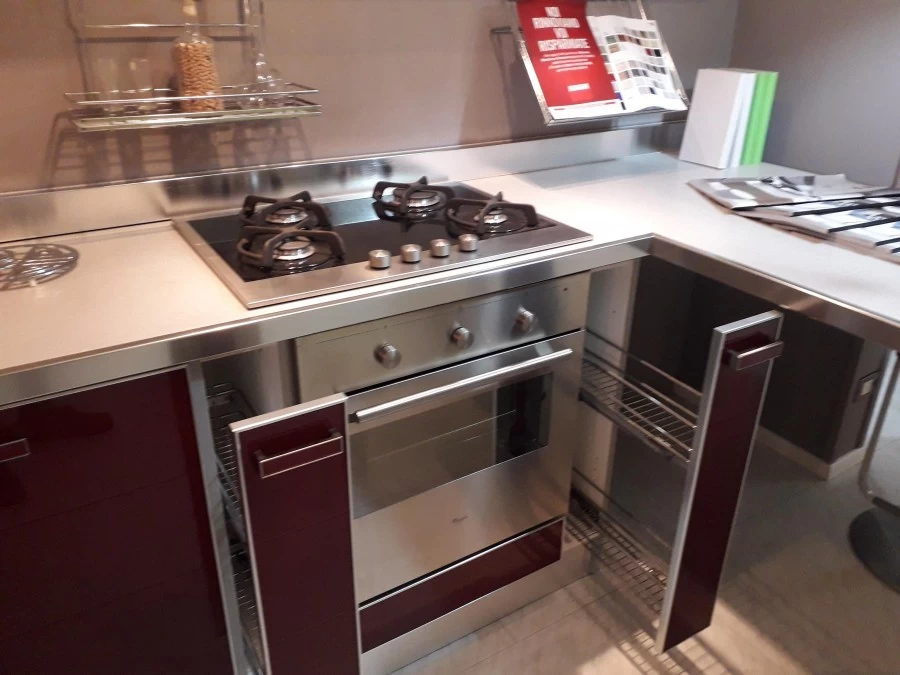 Cucina angolare Scavolini CRYSTAL