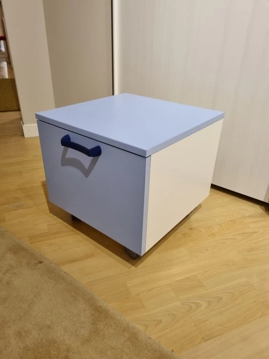 Comodino Battistella con cestone