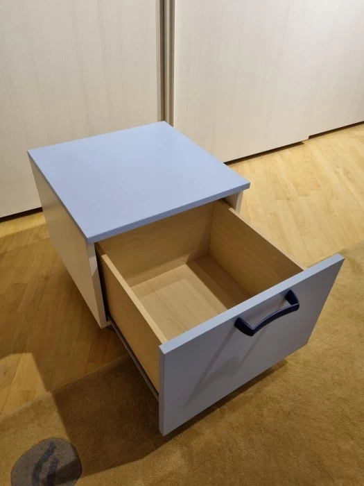 Comodino Battistella con cestone