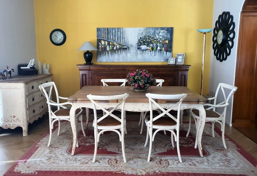 Tavolo allungabile Dialma Brown Shabby Chic