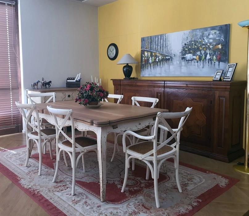 Tavolo allungabile Dialma Brown Shabby Chic