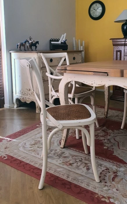 Tavolo allungabile Dialma Brown Shabby Chic