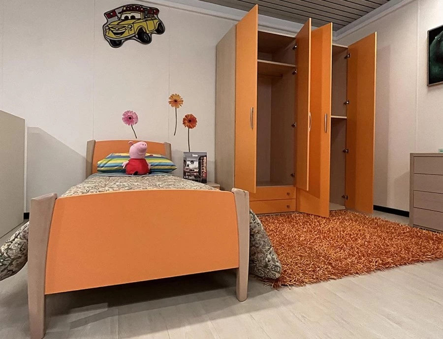 Cameretta letto singolo Ima Mobili Favola