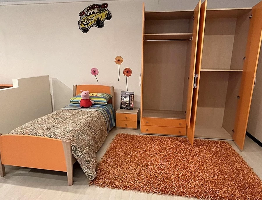 Cameretta letto singolo Ima Mobili Favola