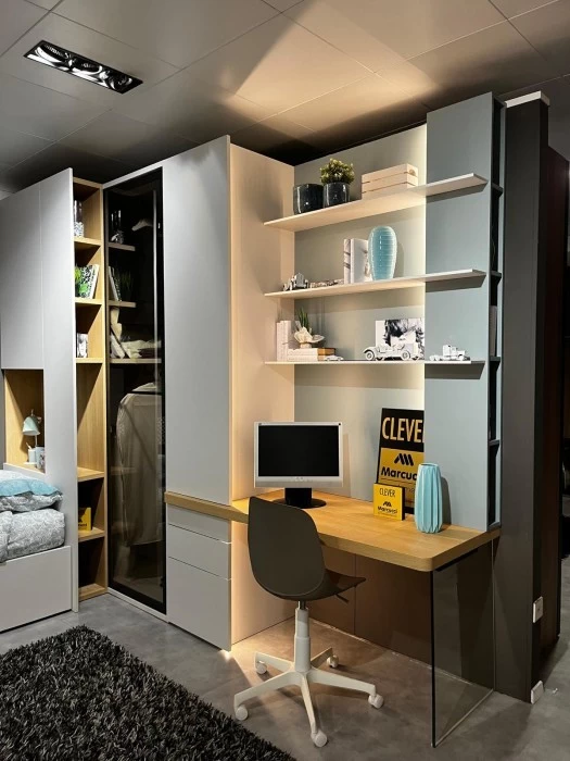 Cameretta con cabina armadio Clever c3