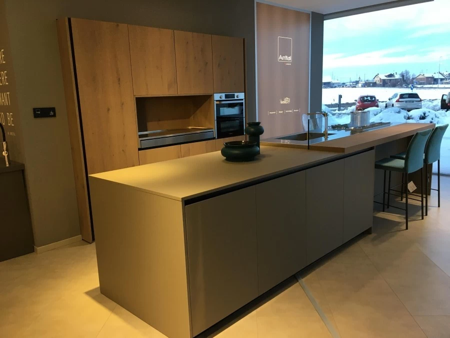 Cucina con Isola Arrital AK PROJECT Fenix