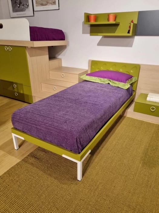 Cameretta con soppalco Nidi Laminato