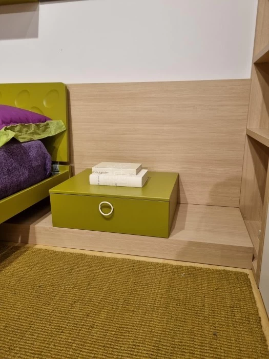 Cameretta con soppalco Nidi Laminato
