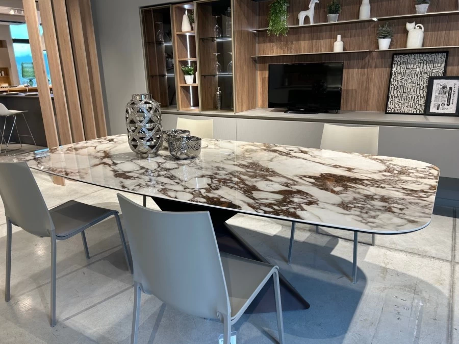 Tavolo ovale Cattelan Italia Tyron Keramik