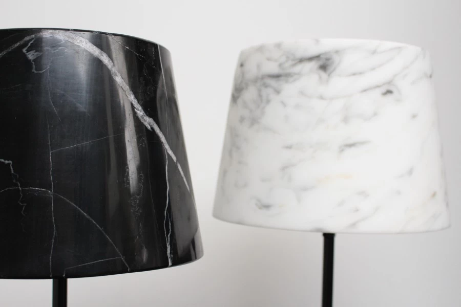 Lampada da tavolo Produzione Artigianale marmo