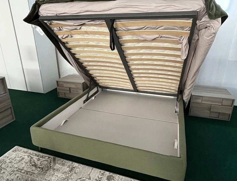 Letto matrimoniale con contenitore V&nice WIKY