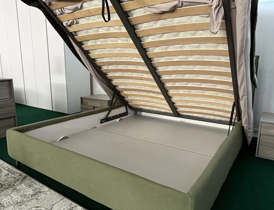 Letto matrimoniale con contenitore V&nice WIKY