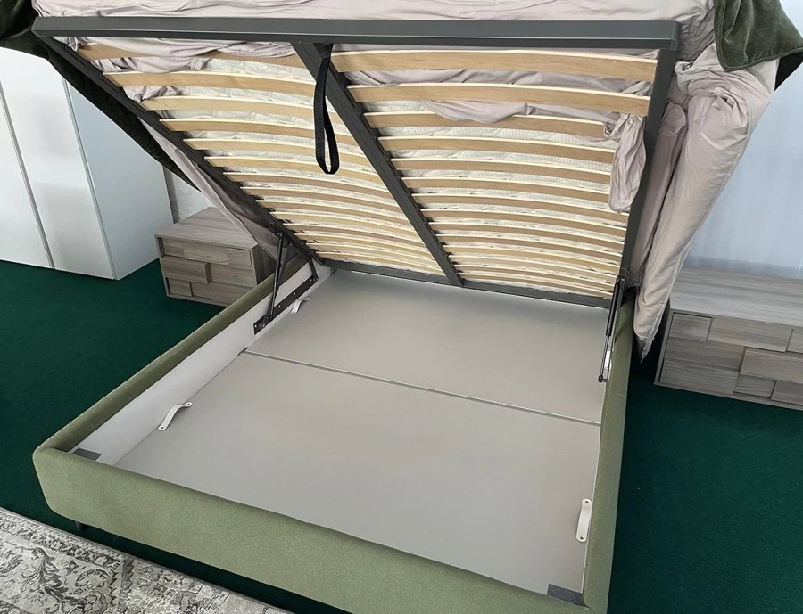 Letto matrimoniale con contenitore V&nice WIKY