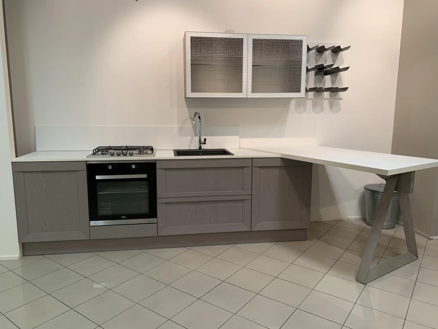 Cucina con penisola Berloni Milano