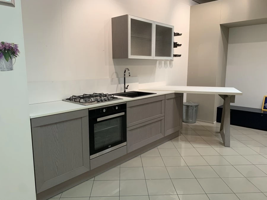 Cucina con penisola Berloni Milano