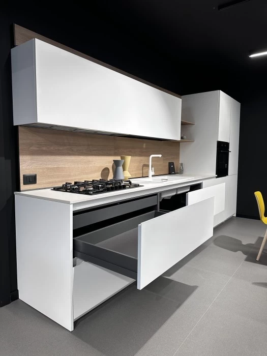 Cucina lineare Euromobil lain sinus
