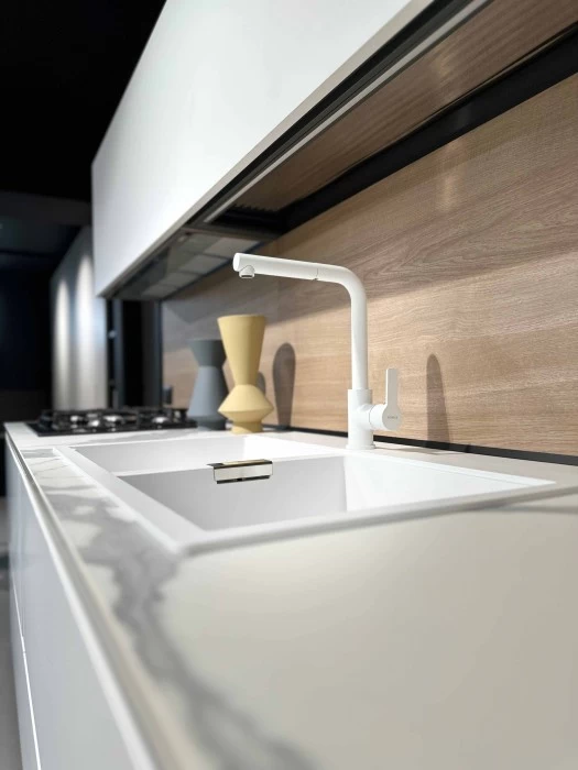 Cucina lineare Euromobil lain sinus