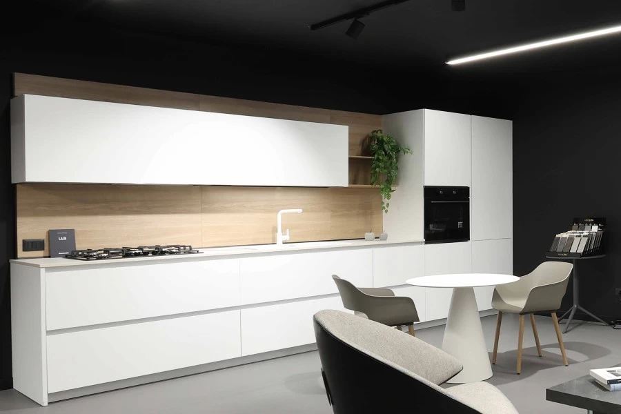 Cucina lineare Euromobil lain sinus