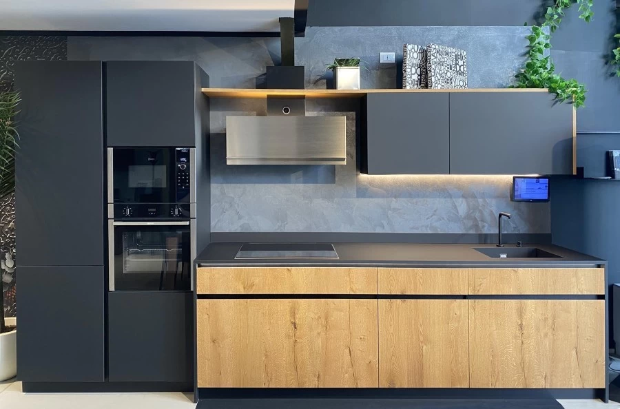 Cucina lineare Doimo Cucine Aspen