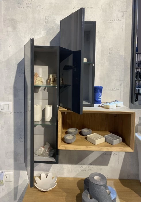 Mobile bagno Cerasa laccato e legno