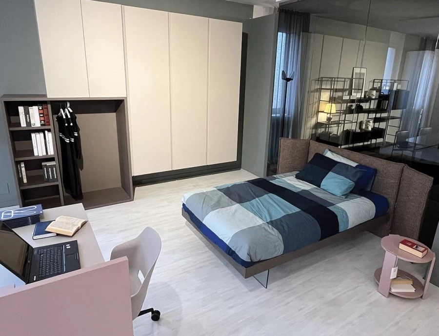 Cameretta letto singolo Clever Sipario