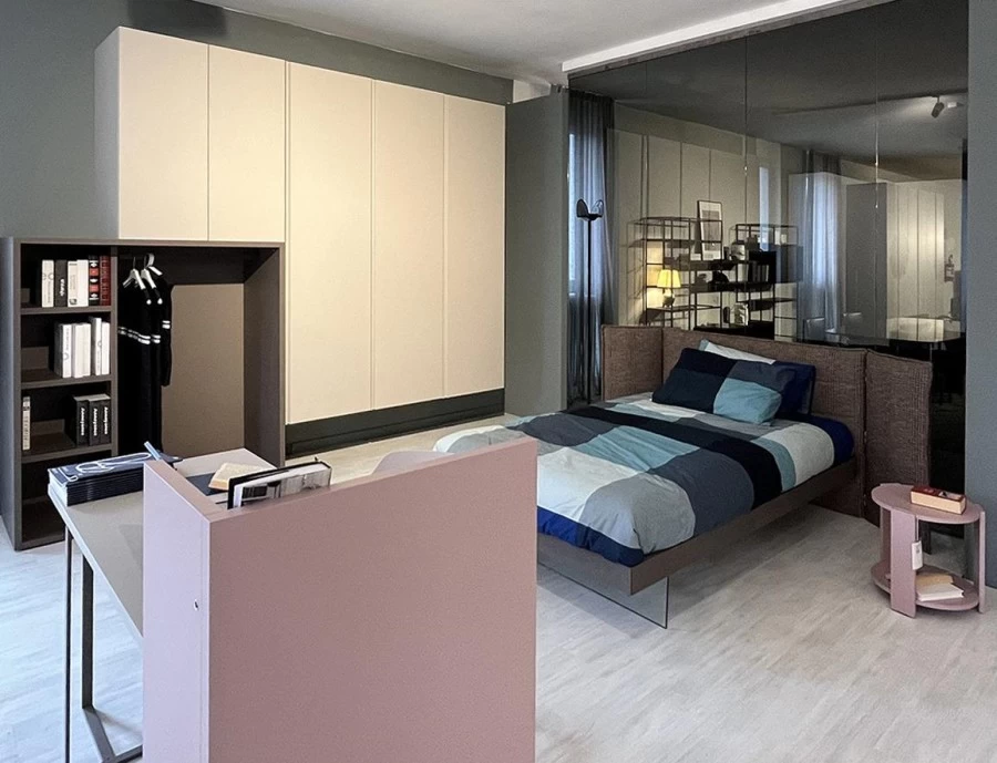 Cameretta letto singolo Clever Sipario