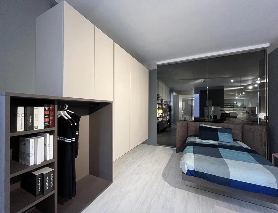 Cameretta letto singolo Clever Sipario