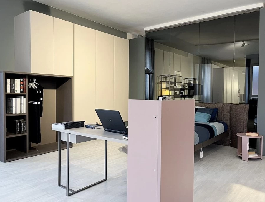 Cameretta letto singolo Clever Sipario